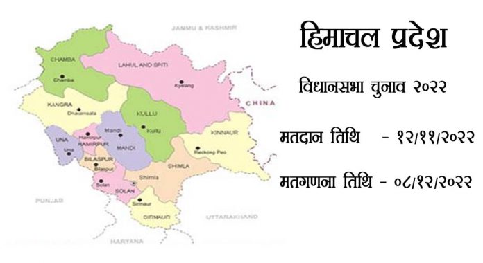 हिमाचल प्रदेश में चुनाव आज